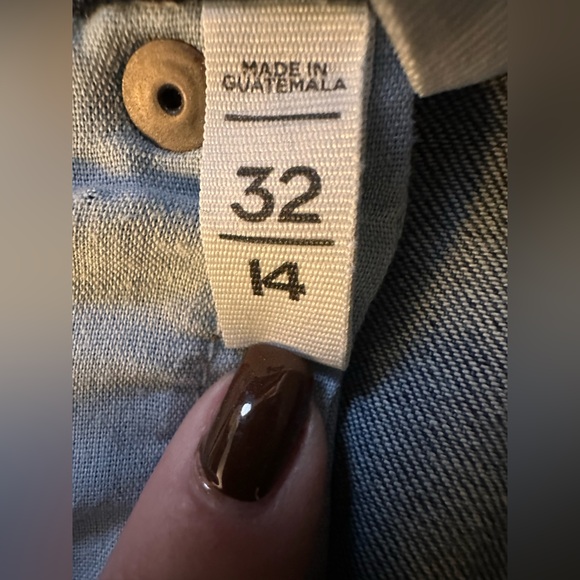 Loft Modern Skinny Slanted Raw Edge Jeans 14 - Picture 5 of 6